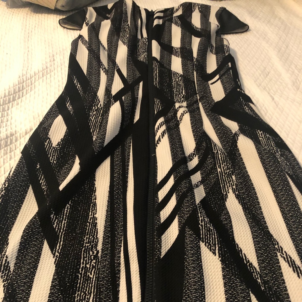 Cache 2 Geometric Full Back Zip Leather Detail - image 4